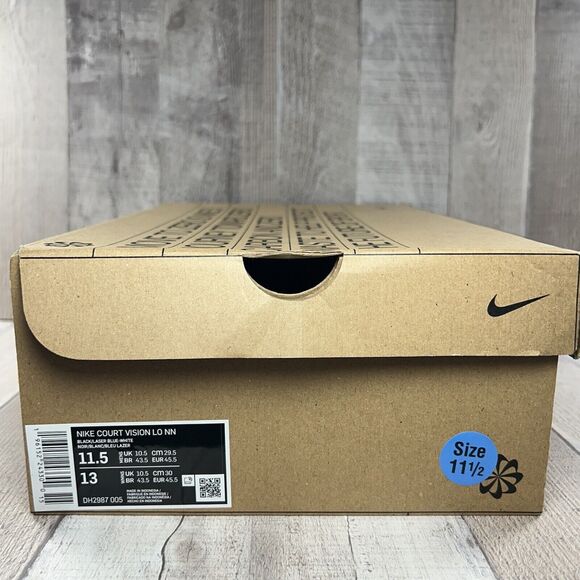 Nike Court Vision Low Next Nature Men's Sneaker Shoes Black Size 11.5 DH2987-005 - Picture 16 of 16